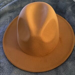 Stylish Tan Fedora Hat